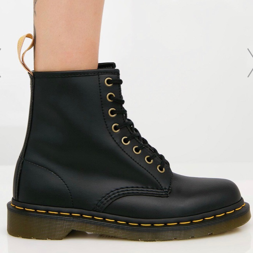 Dr. Martens Vegan Black 1460 8 Eye Boots 36 (5/6)